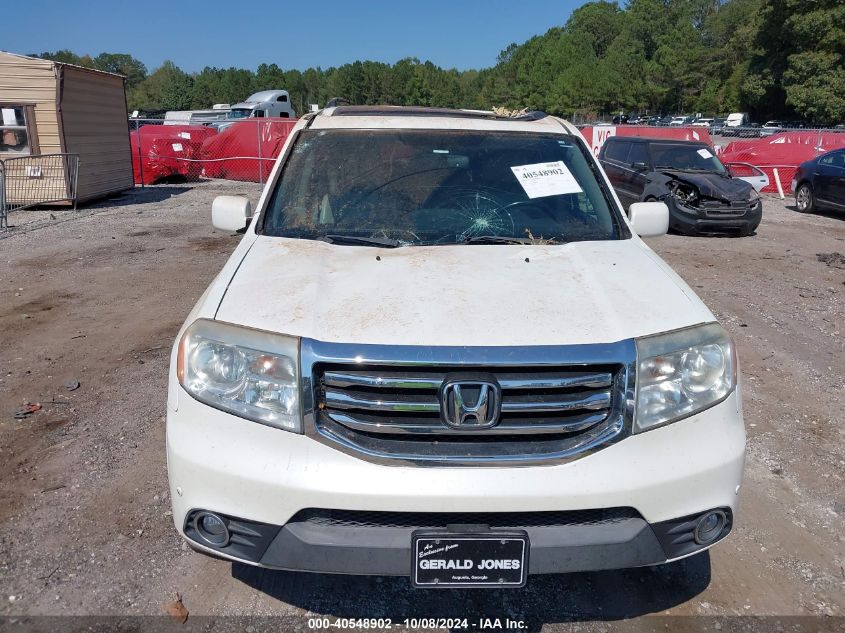 2013 Honda Pilot Touring VIN: 5FNYF3H99DB023502 Lot: 40548902