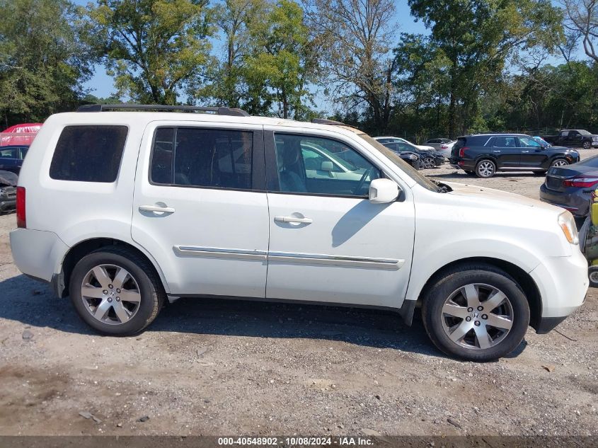 2013 Honda Pilot Touring VIN: 5FNYF3H99DB023502 Lot: 40548902