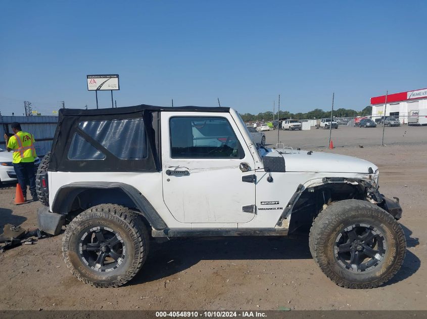 2014 Jeep Wrangler Sport VIN: 1C4AJWAG2EL178532 Lot: 40548910