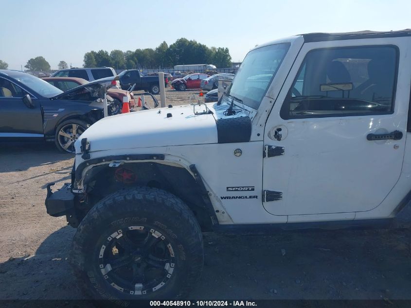 2014 Jeep Wrangler Sport VIN: 1C4AJWAG2EL178532 Lot: 40548910