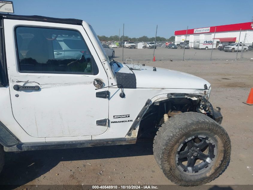 2014 Jeep Wrangler Sport VIN: 1C4AJWAG2EL178532 Lot: 40548910