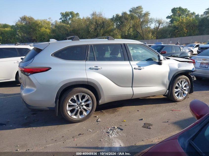 VIN 5TDDZRBH5LS017036 2020 TOYOTA HIGHLANDER LIMITED