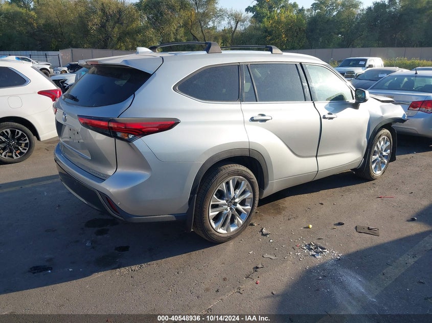 VIN 5TDDZRBH5LS017036 2020 TOYOTA HIGHLANDER LIMITED