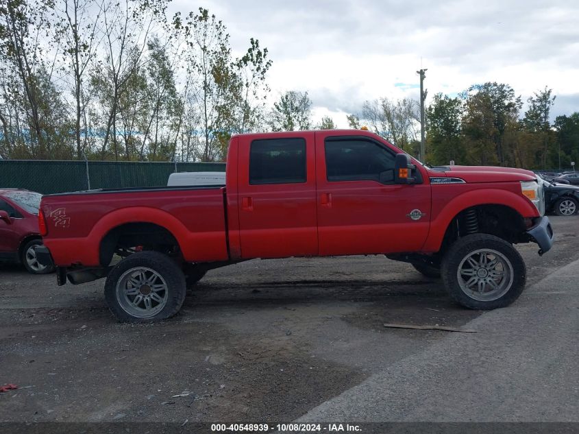 2012 Ford F-350 Lariat VIN: 1FT8W3BTXCEC84691 Lot: 40548939