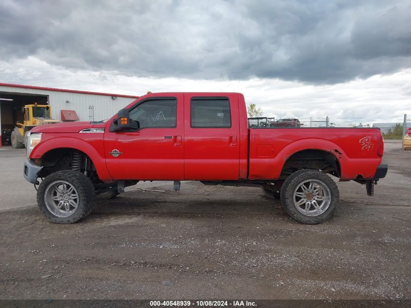 2012 Ford F-350 Lariat VIN: 1FT8W3BTXCEC84691 Lot: 40548939