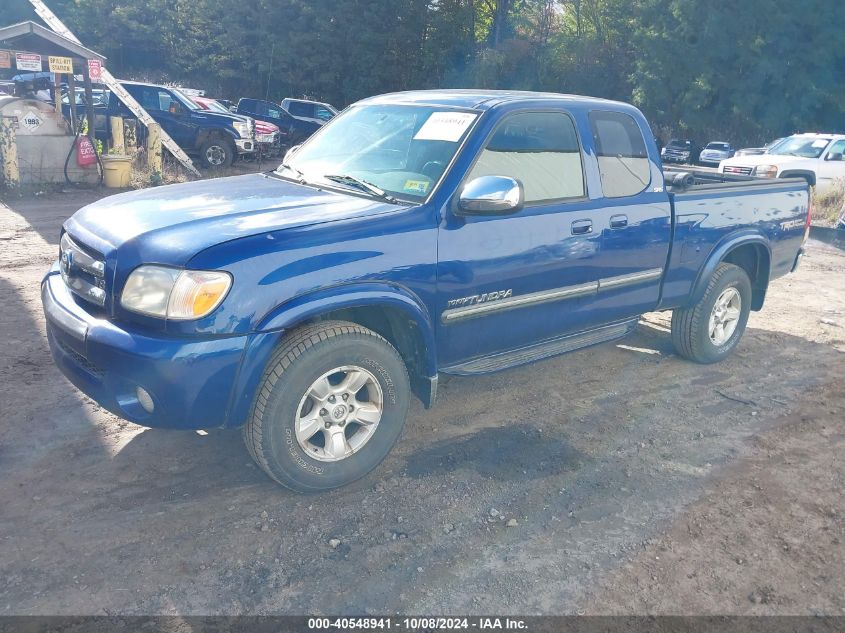 2005 Toyota Tundra Sr5 V8 VIN: 5TBBT44125S462017 Lot: 40548941