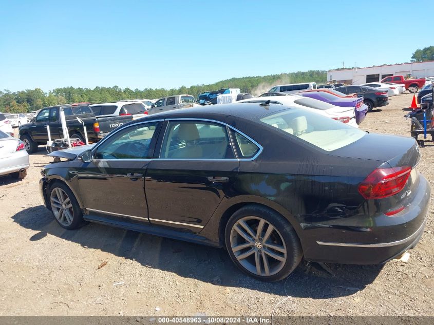 2019 VOLKSWAGEN PASSAT 2.0T SE R-LINE - 1VWMA7A37KC009597