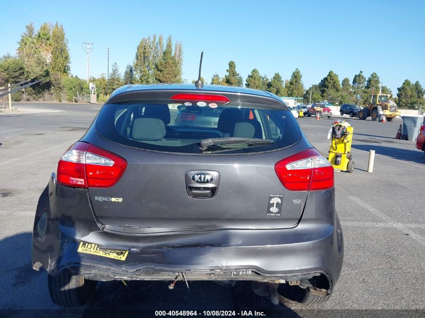 2013 Kia Rio Ex VIN: KNADN5A3XD6156135 Lot: 40548964