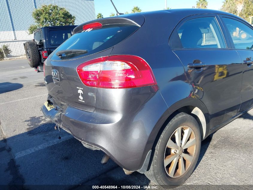 2013 Kia Rio Ex VIN: KNADN5A3XD6156135 Lot: 40548964