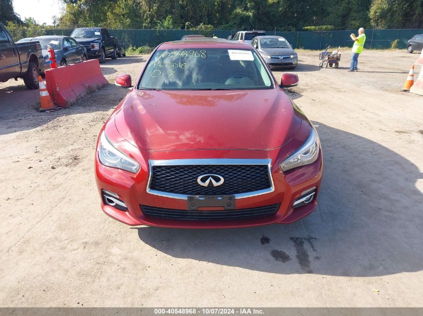 2015 Infiniti Q50 Premium VIN: JN1BV7AR2FM415020 Lot: 40548968