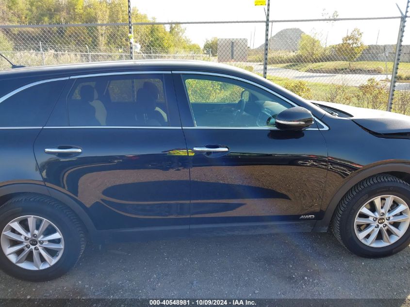 2019 KIA SORENTO 3.3L LX - 5XYPGDA55KG560797