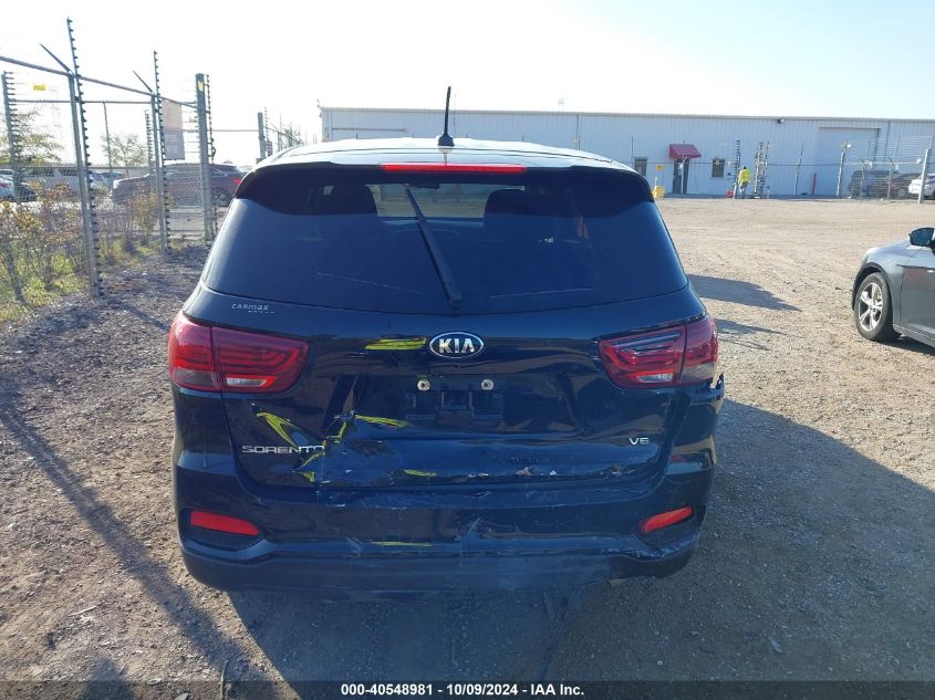 2019 KIA SORENTO 3.3L LX - 5XYPGDA55KG560797