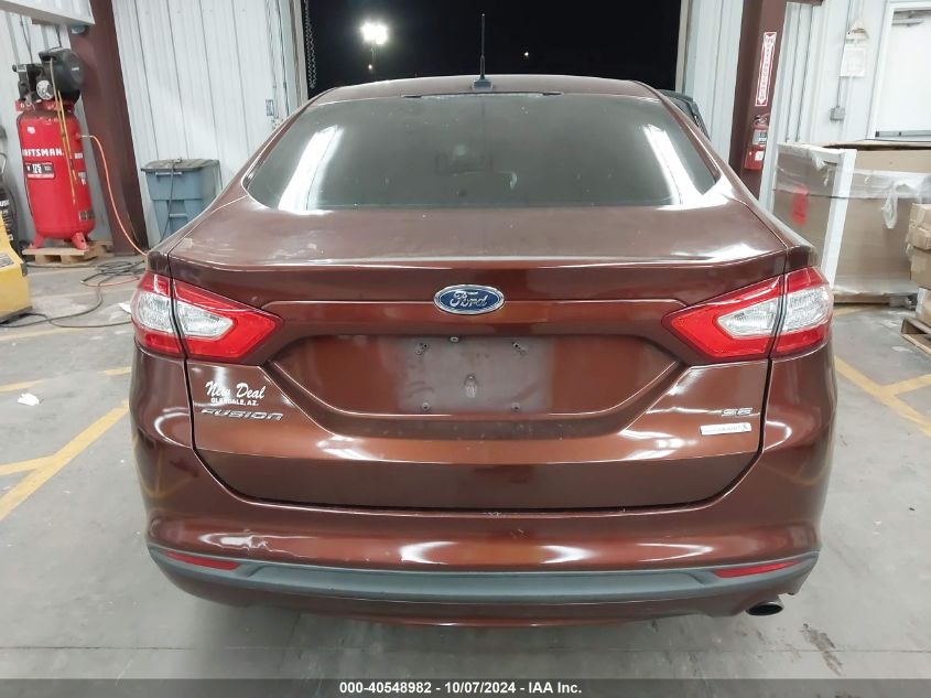 2015 Ford Fusion Se VIN: 3FA6P0HD3FR195426 Lot: 40548982