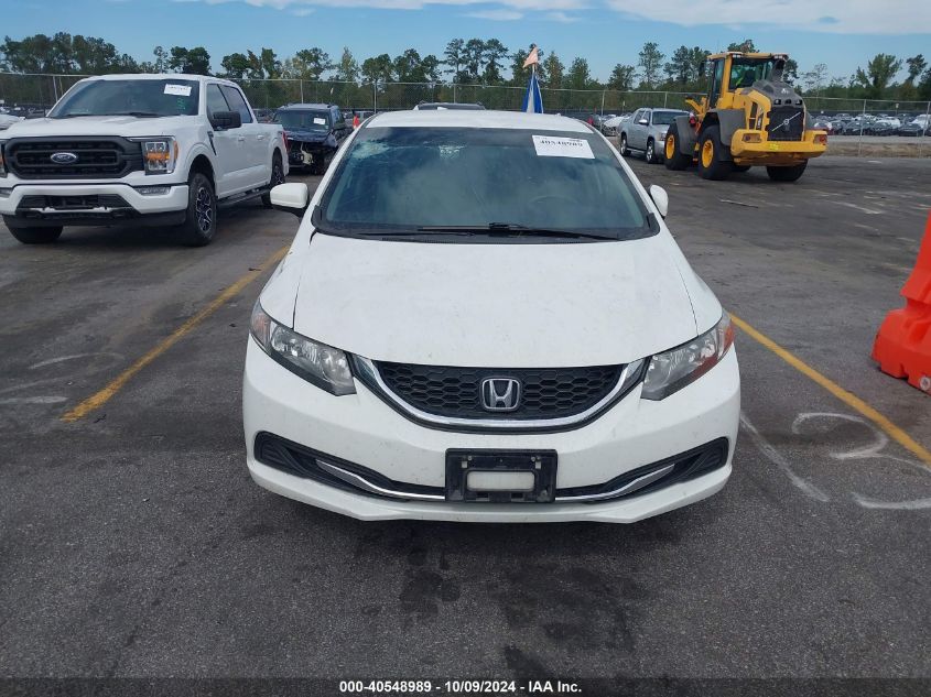 2014 Honda Civic Lx VIN: 2HGFB2F54EH535212 Lot: 40548989