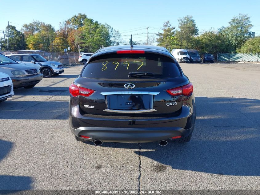 2017 Infiniti Qx70 VIN: JN8CS1MW2HM414479 Lot: 40548997