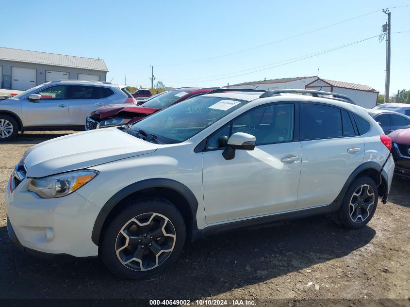 2015 Subaru Xv Crosstrek 2.0I Limited VIN: JF2GPAPC7F8218755 Lot: 40549002