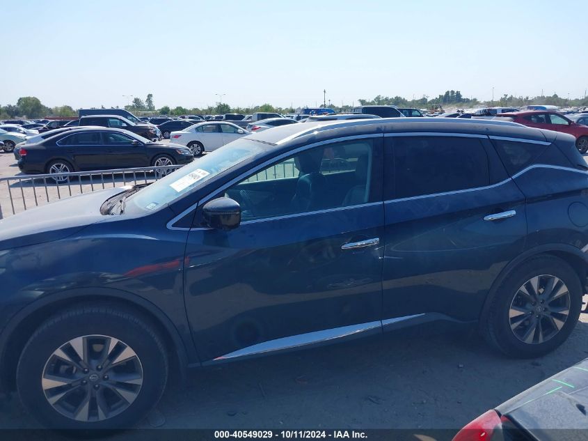 5N1AZ2MH9JN176406 2018 Nissan Murano Sl