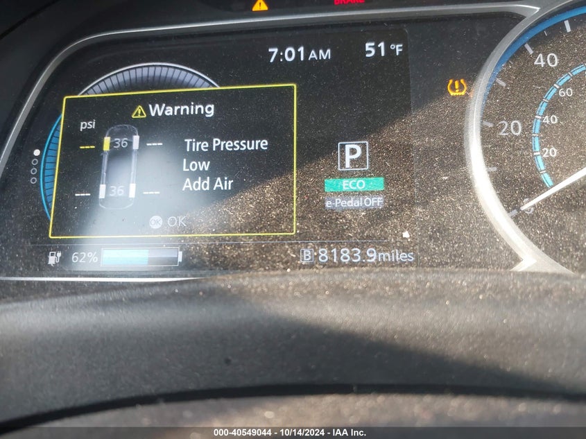 2019 NISSAN LEAF SV - 1N4AZ1CP4KC306537