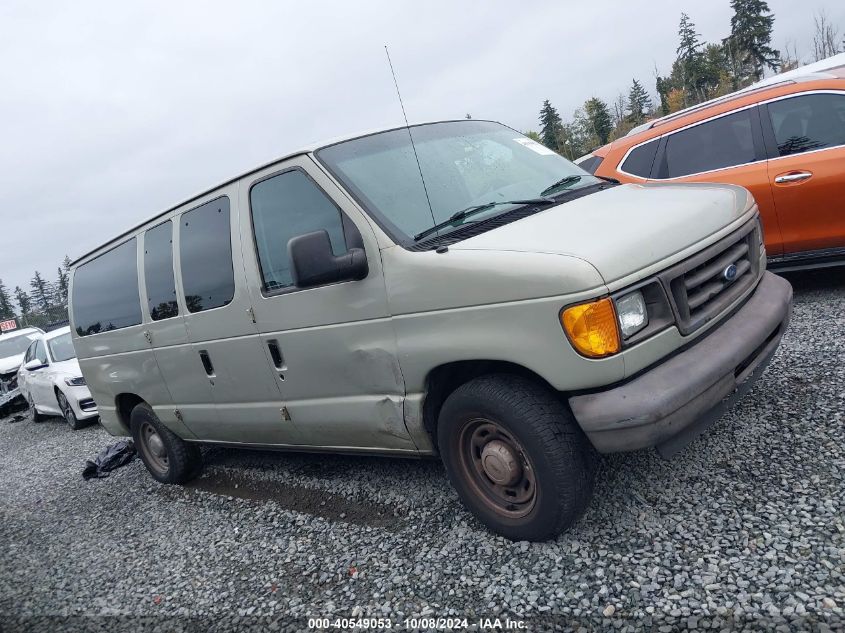 2006 Ford Econoline E150 Wagon VIN: 1FMRE11W16HA43284 Lot: 40549053