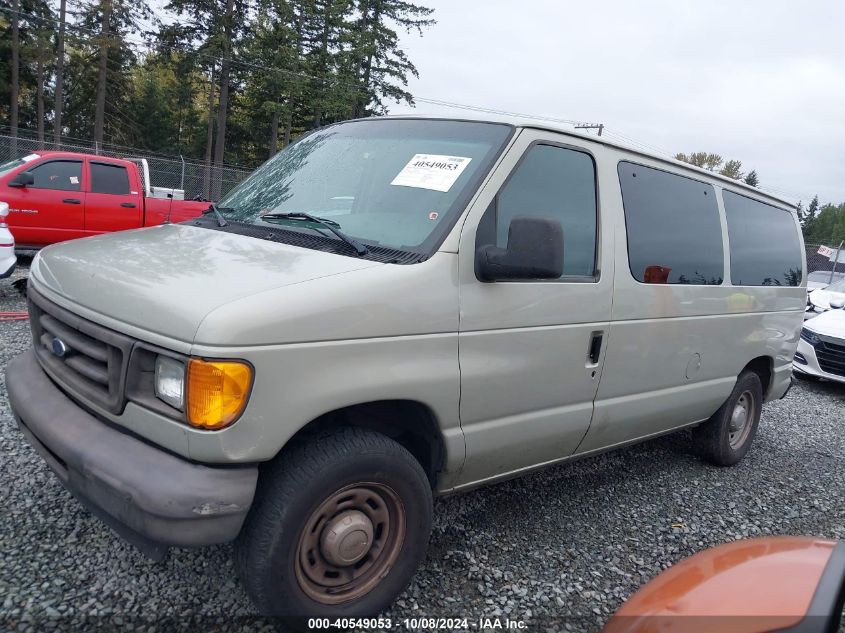 2006 Ford Econoline E150 Wagon VIN: 1FMRE11W16HA43284 Lot: 40549053