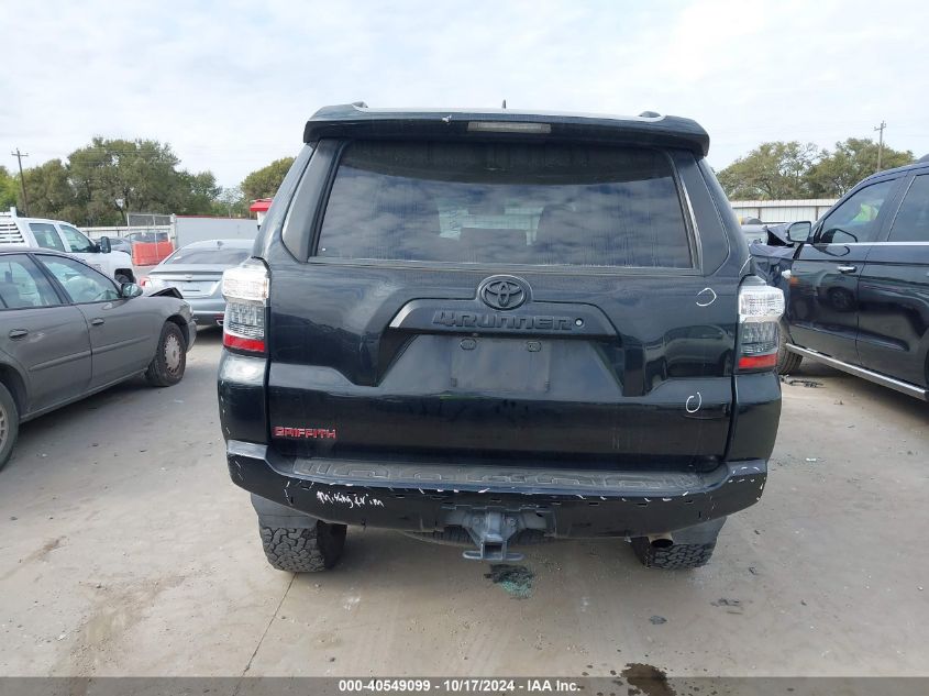 2018 Toyota 4Runner Trd Off Road VIN: JTEBU5JR5J5544324 Lot: 40549099