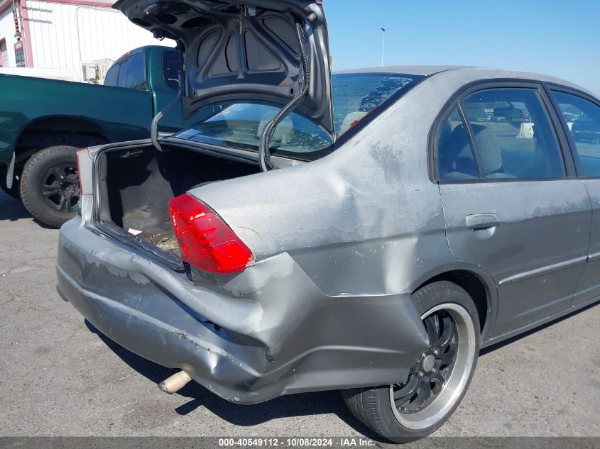 2004 Honda Civic Lx VIN: 2HGES16524H610445 Lot: 40549112