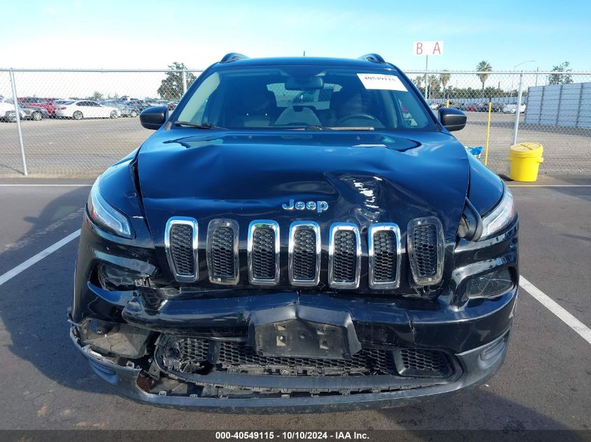 2017 Jeep Cherokee Sport 4X4 VIN: 1C4PJMASXHW595094 Lot: 40549115