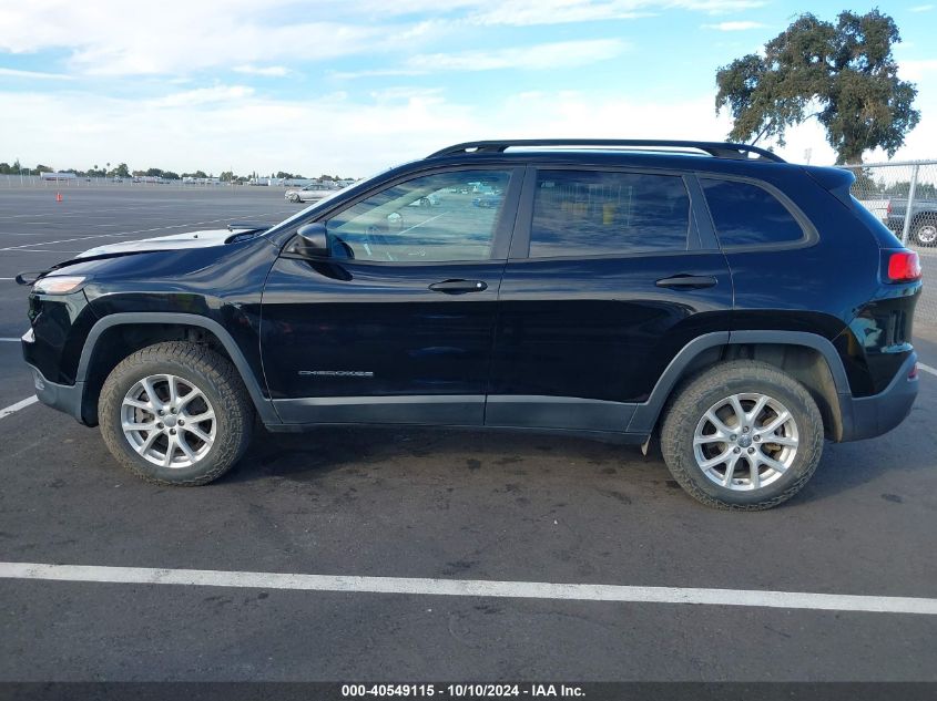 2017 Jeep Cherokee Sport 4X4 VIN: 1C4PJMASXHW595094 Lot: 40549115