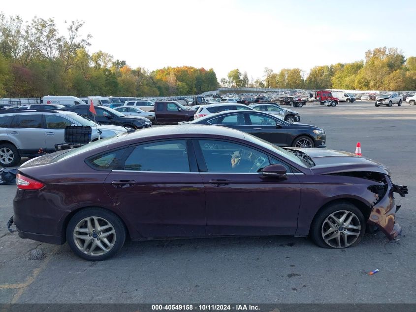 2013 Ford Fusion Se VIN: 3FA6P0H70DR214425 Lot: 40549158