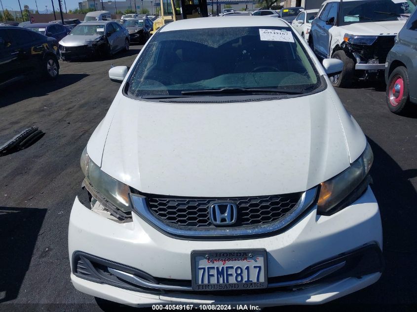 19XFB2F53EE238488 2014 Honda Civic Lx