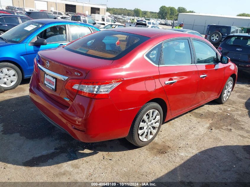 3N1AB7APXEL618605 2014 Nissan Sentra Sv