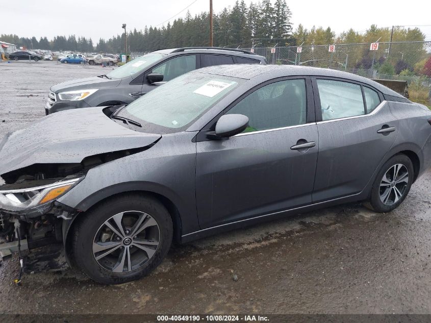 3N1AB8CVXMY269206 2021 Nissan Sentra Sv