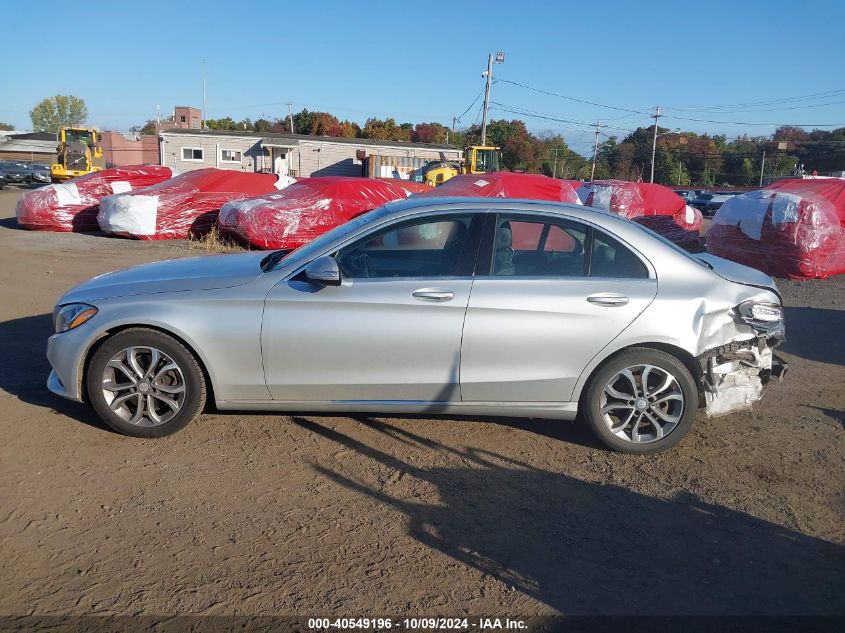 2015 Mercedes-Benz C 300 VIN: 55SWF4JB8FU044949 Lot: 40549196