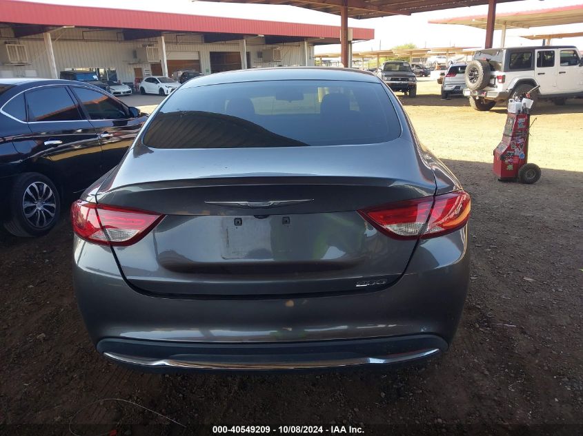 2016 Chrysler 200 Limited VIN: 1C3CCCAB2GN149825 Lot: 40549209