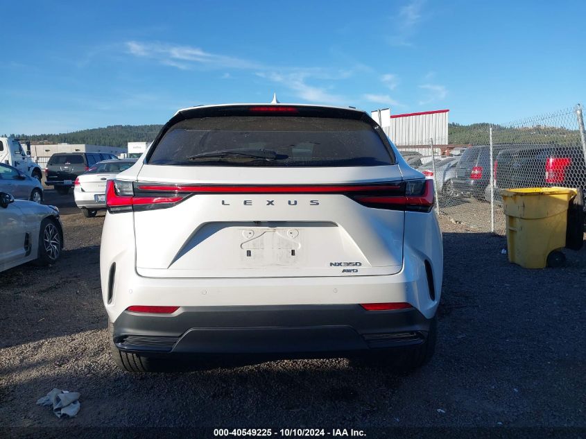 2023 Lexus Nx 350 Luxury VIN: JTJHGCEZ5P5005499 Lot: 40549225