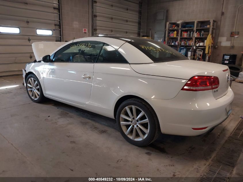 2013 Volkswagen Eos Komfort VIN: WVWBW8AH2DV009205 Lot: 40549232