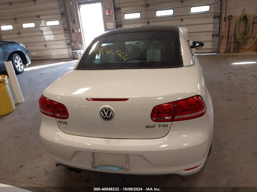 2013 Volkswagen Eos Komfort VIN: WVWBW8AH2DV009205 Lot: 40549232