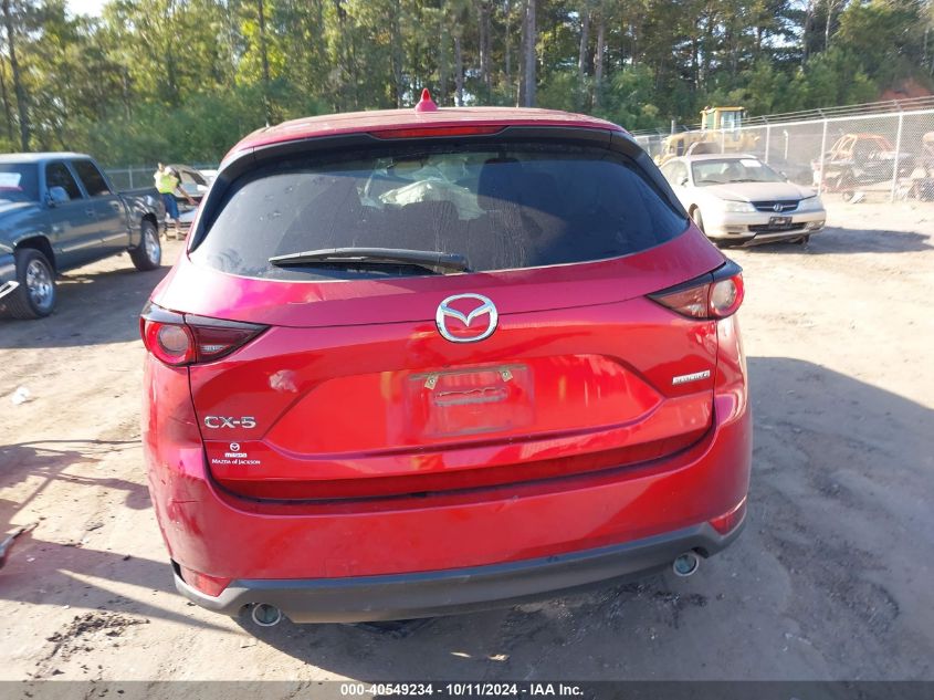 2021 Mazda Cx-5 Touring VIN: JM3KFACMXM1313818 Lot: 40549234