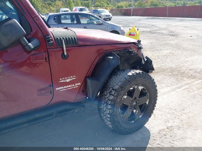 2007 Jeep Wrangler Unlimited Sahara VIN: 1J4GA59127L105856 Lot: 40549250