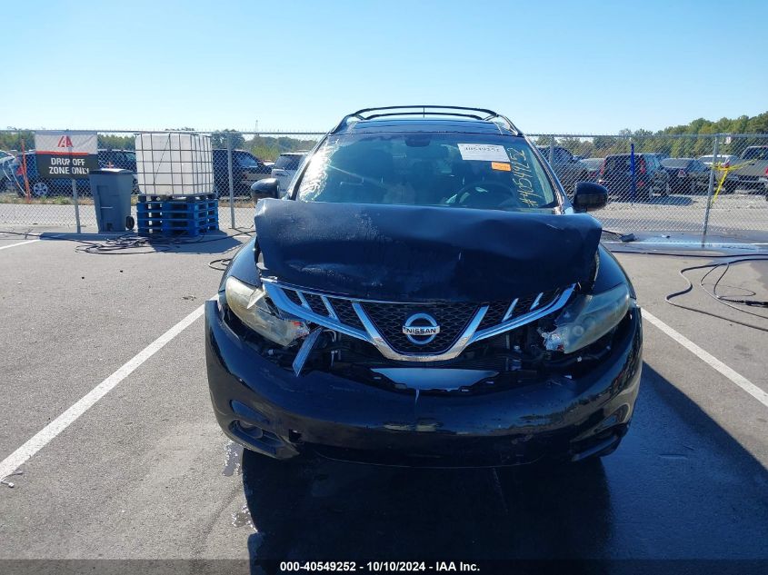 2011 Nissan Murano Le VIN: JN8AZ1MW4BW184233 Lot: 40549252