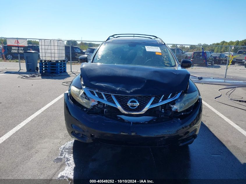 2011 Nissan Murano Le VIN: JN8AZ1MW4BW184233 Lot: 40549252