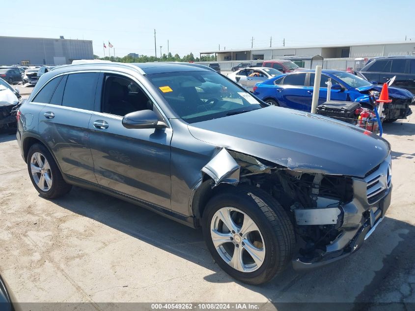 2016 Mercedes-Benz Glc 300 4Matic VIN: WDC0G4KB9GF015017 Lot: 40549262