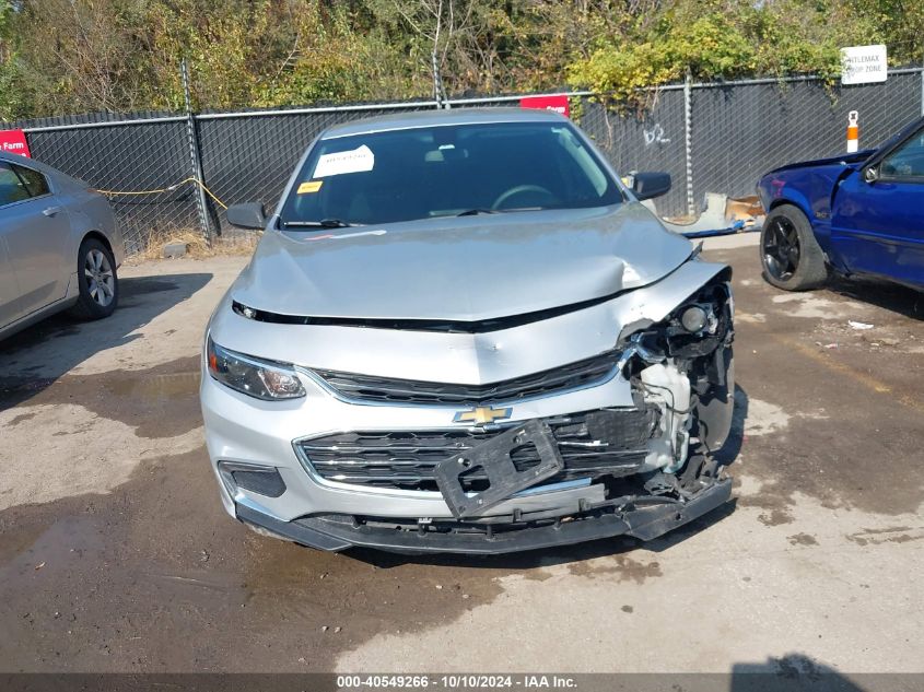 2017 Chevrolet Malibu Ls VIN: 1G1ZB5ST1HF180760 Lot: 40549266