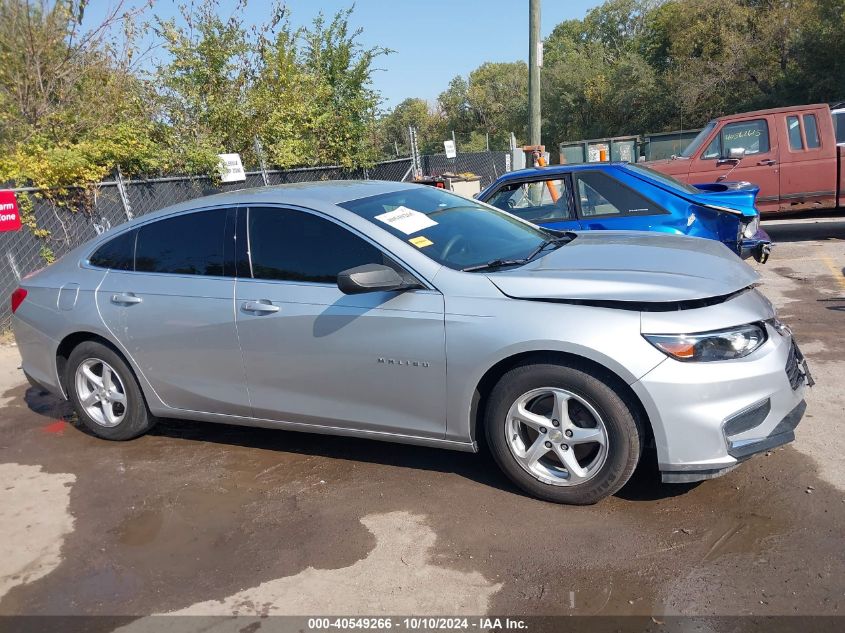 2017 Chevrolet Malibu Ls VIN: 1G1ZB5ST1HF180760 Lot: 40549266