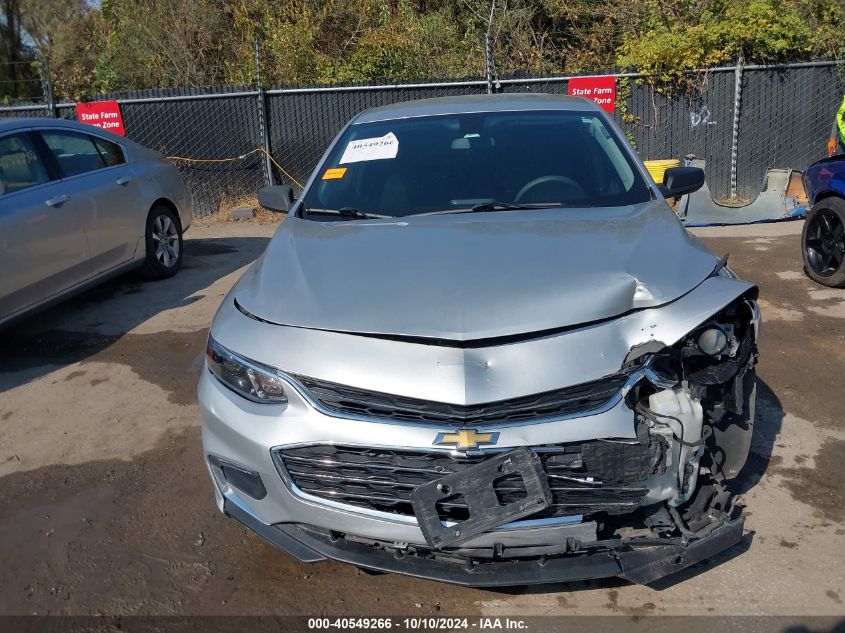 2017 Chevrolet Malibu Ls VIN: 1G1ZB5ST1HF180760 Lot: 40549266