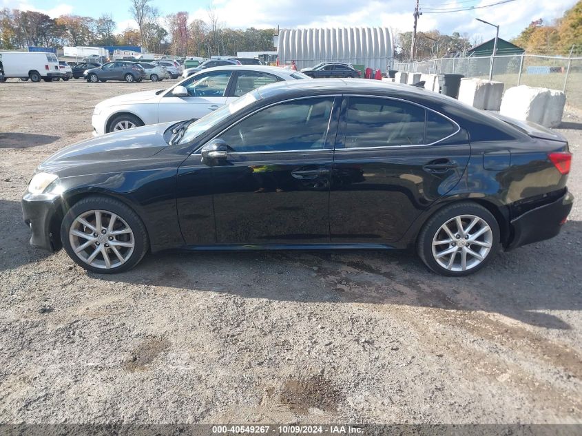 2013 Lexus Is 250 VIN: JTHCF5C26D5062922 Lot: 40549267