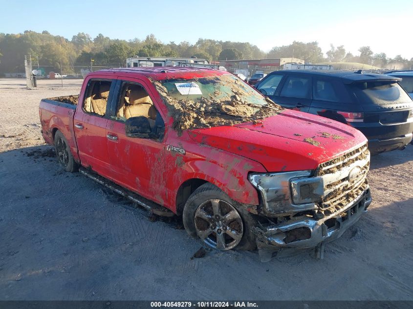 2018 Ford F-150 Xlt VIN: 1FTEW1EB0JKC15730 Lot: 40549279