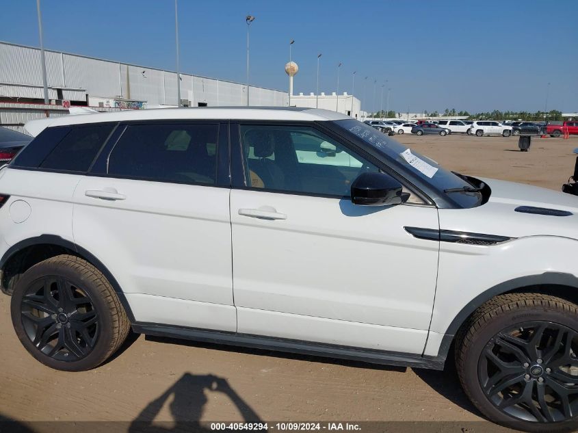 2018 Land Rover Range Rover Evoque Hse Dynamic VIN: SALVD2SX1JH296156 Lot: 40549294