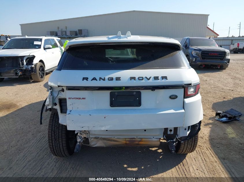 2018 Land Rover Range Rover Evoque Hse Dynamic VIN: SALVD2SX1JH296156 Lot: 40549294