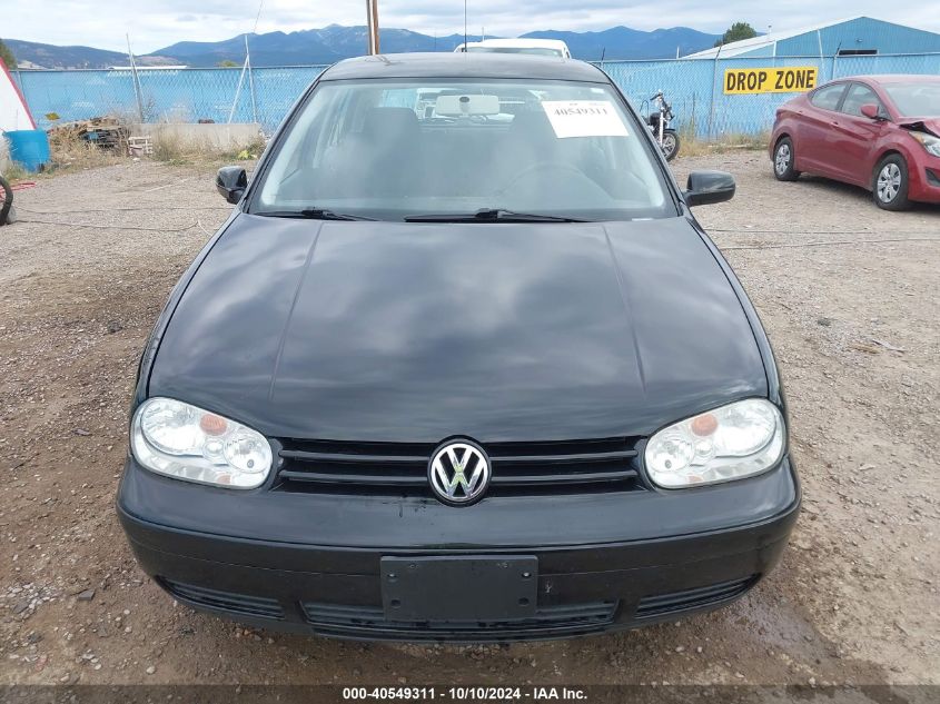 2006 Volkswagen Golf Gls 2.0L VIN: 9BWGL61J064006534 Lot: 40549311